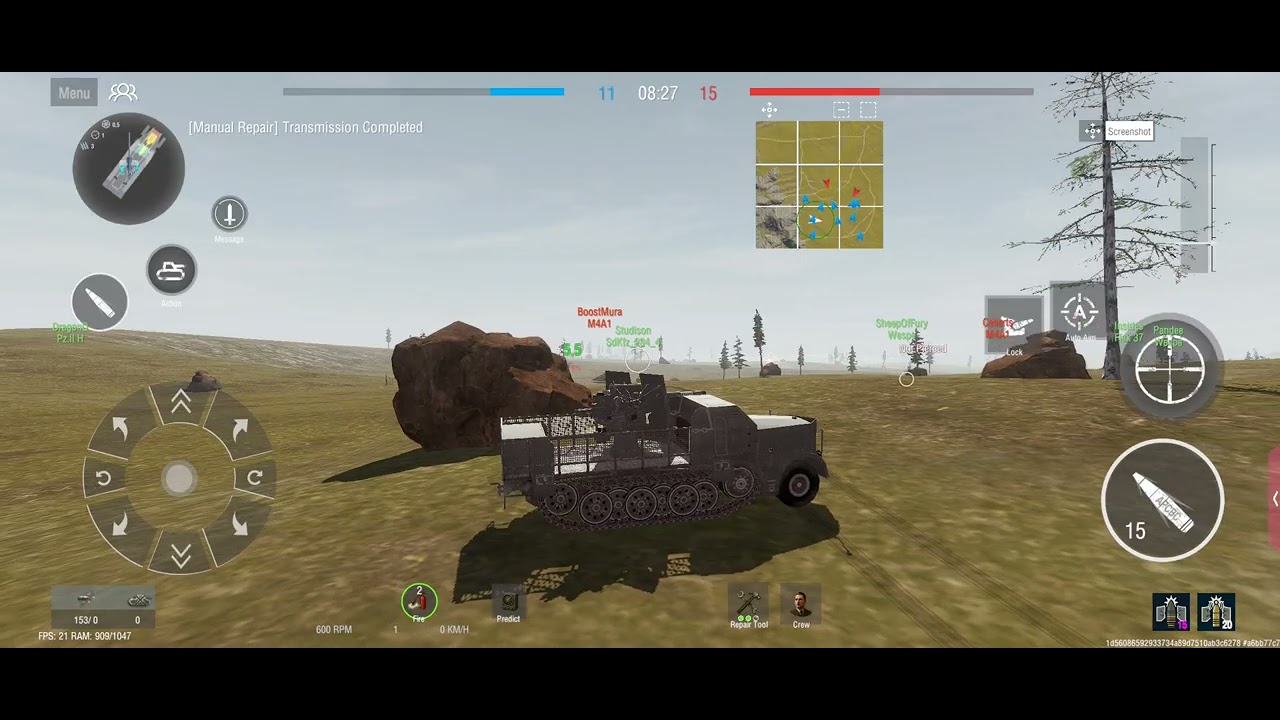 panzer war gameplay made by me