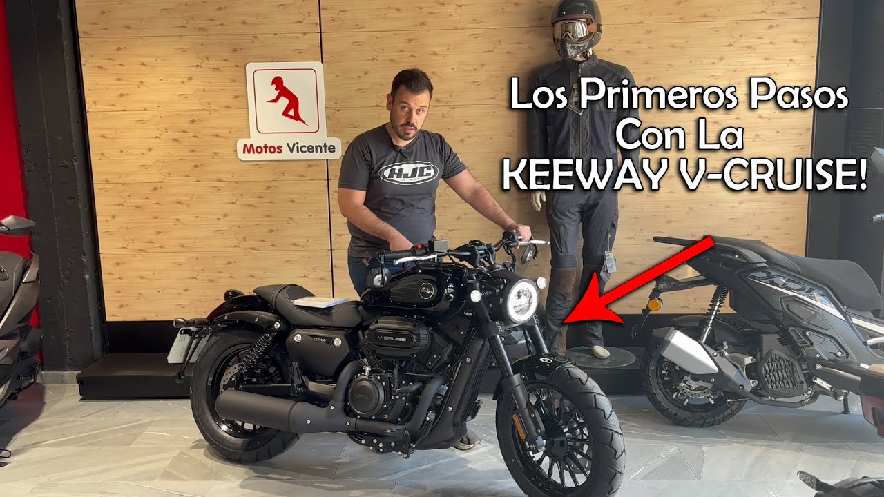 ¡Descubre Los Primeros Pasos Con La KEEWAY V-CRUISE! 🚀✨ | Motos Vicente