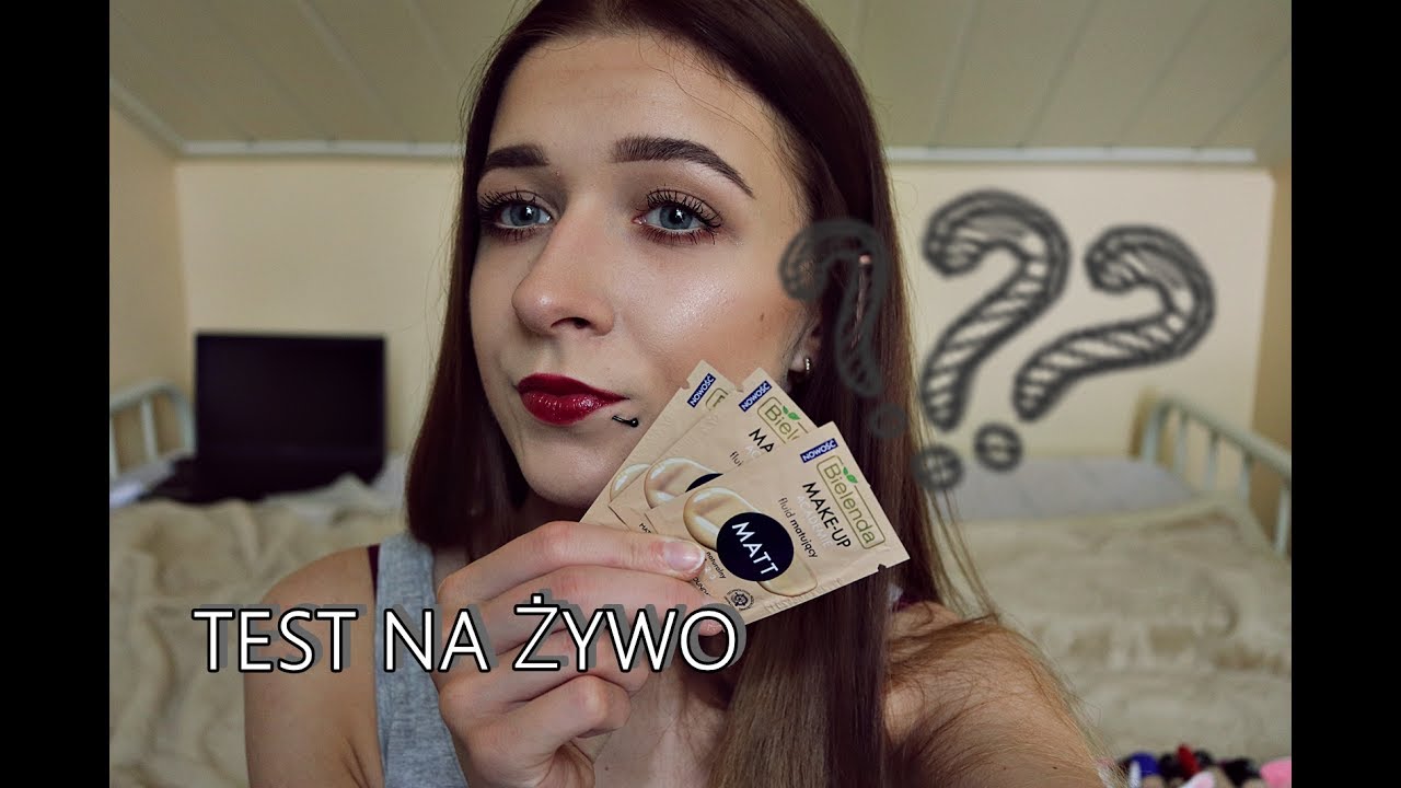 Test/Pierwsze Wrażenie - Podkład Matujący Bielenda