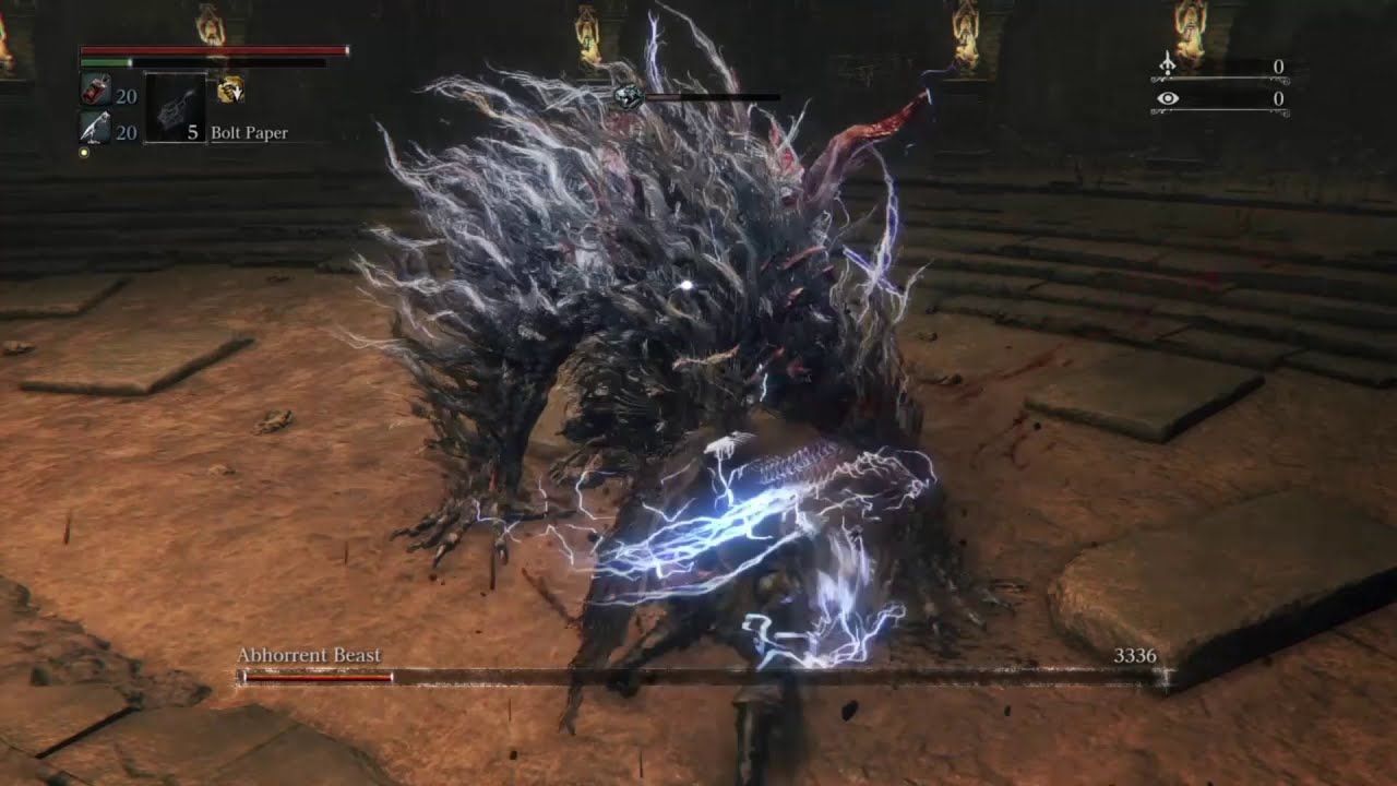 Bloodborne - Loran Abhorrent Beast (No Damage) Beast Claw