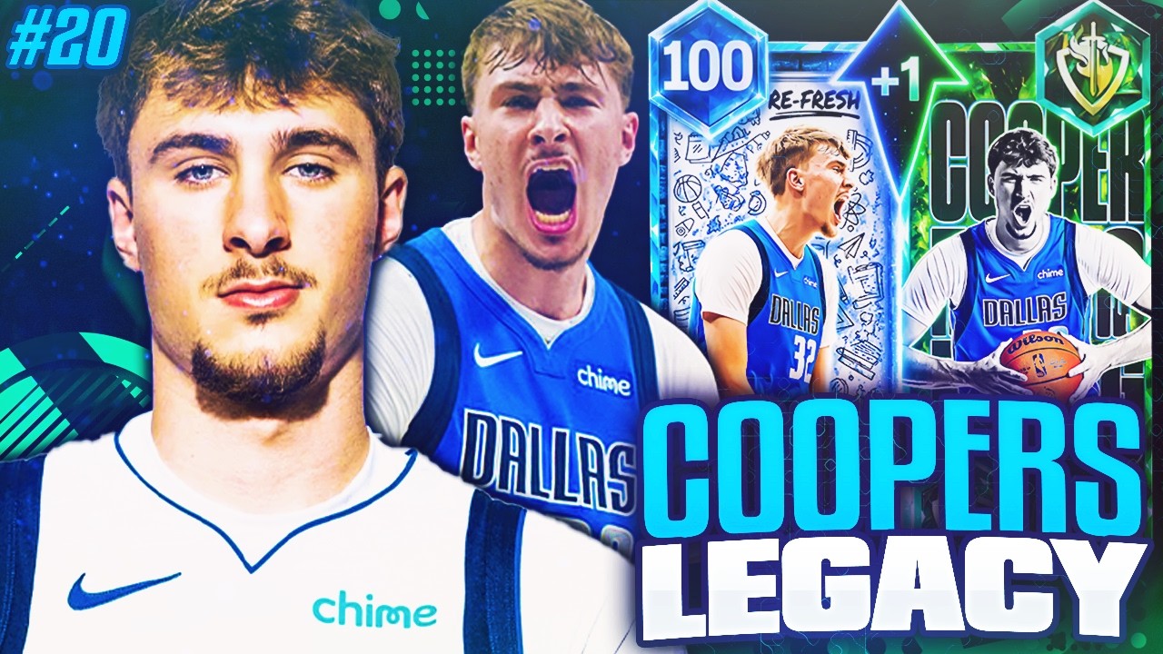 COOPERS LEGACY #20 &mdash; УЛУЧШАЕМ FLAGG ДО INVINCIBLE!! NBA 2K26 MYTEAM!!