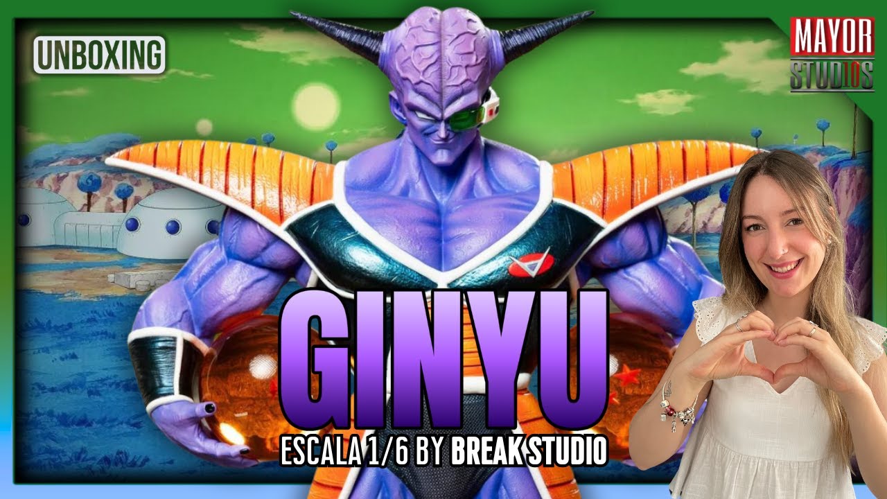 Ginyu by Break Studio - Fuerzas Especiales Ginyu - Dragon Ball 🐉 Unboxing y review en español