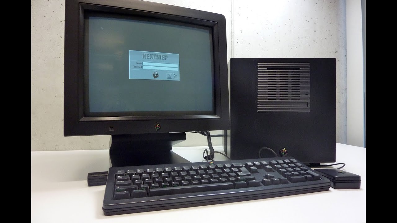 Steve Jobs NeXT Cube - Unix Workstation from 1988
