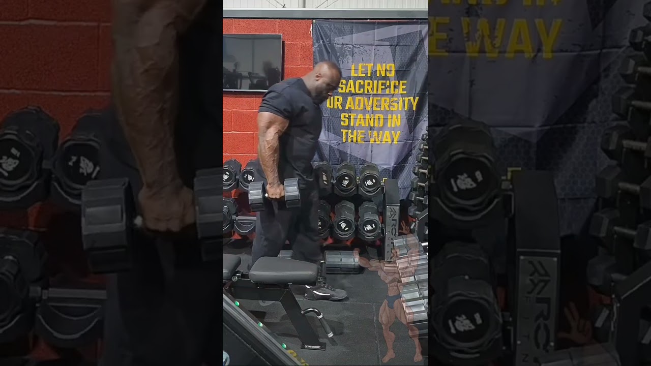 Samson Dauda full blast Arms workout | Bigger than ever