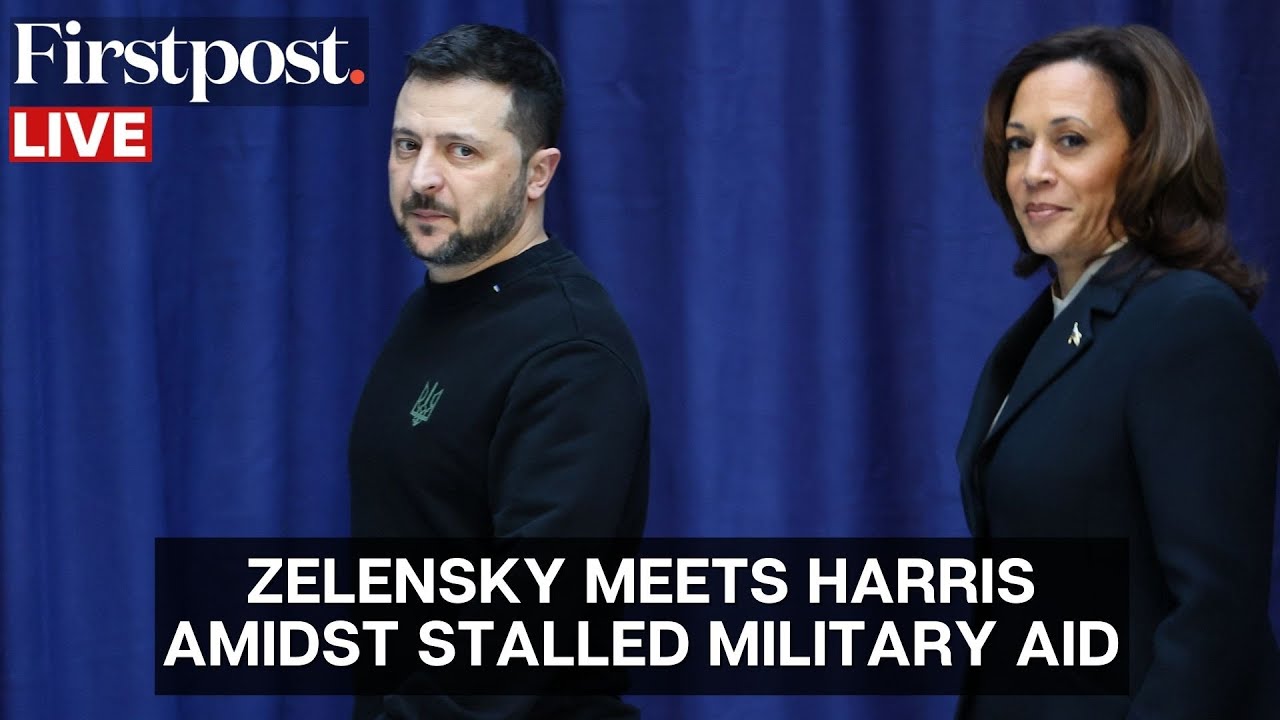 LIVE: US Vice President Kamala Harris Holds Press Conference with Ukrainian President Zelensky