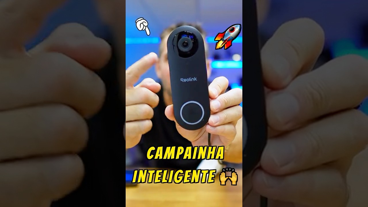 ⚡ Reolink Video Doorbell &ndash; Instala, Configura e Fala com Quem Est&aacute; &agrave; Porta Mesmo Fora de Casa! 🚪