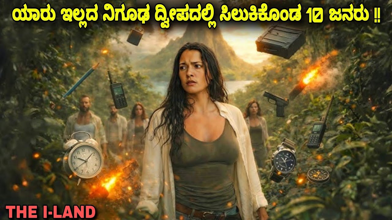 ನಿಗೂಢ ದ್ವೀಪದಲ್ಲಿ ಸಿಲುಕಿಕೊಂಡ 10 ಜನರು kannada  movie explained story review #kannadanewmovies #vlogs 