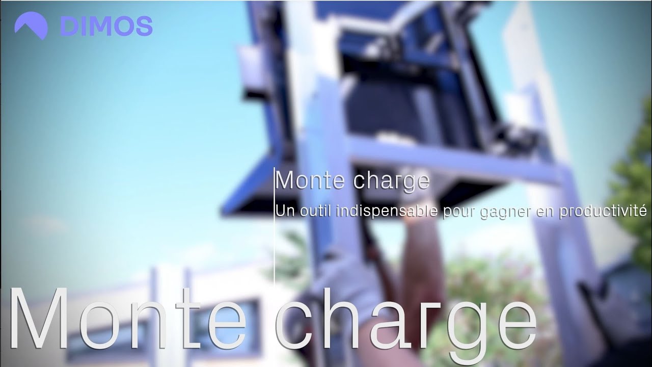 Monte mat&eacute;riaux 150kg et 250kg - DIMOS