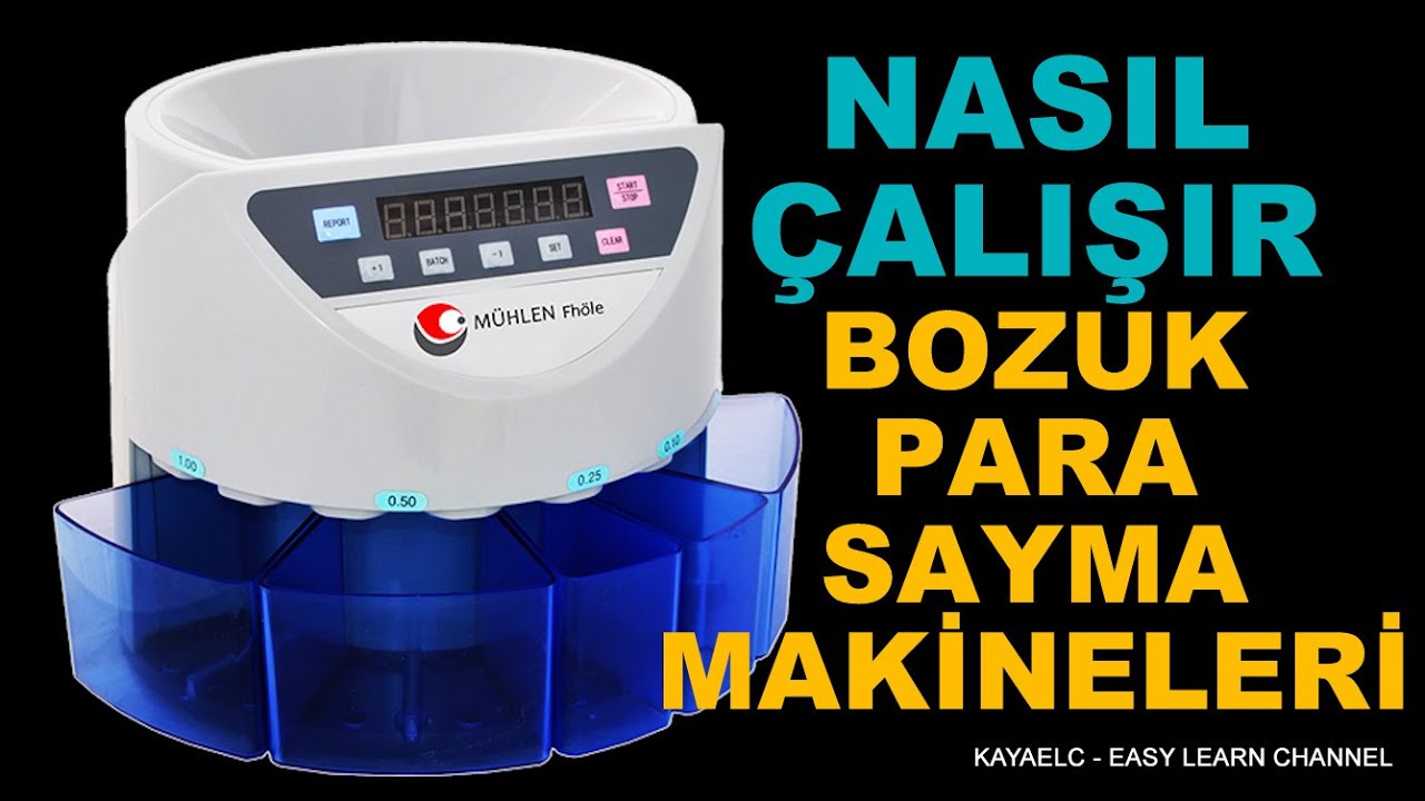 Nasıl Çalışır  - Bozuk Para ( Madeni Para )Sayma Makineleri