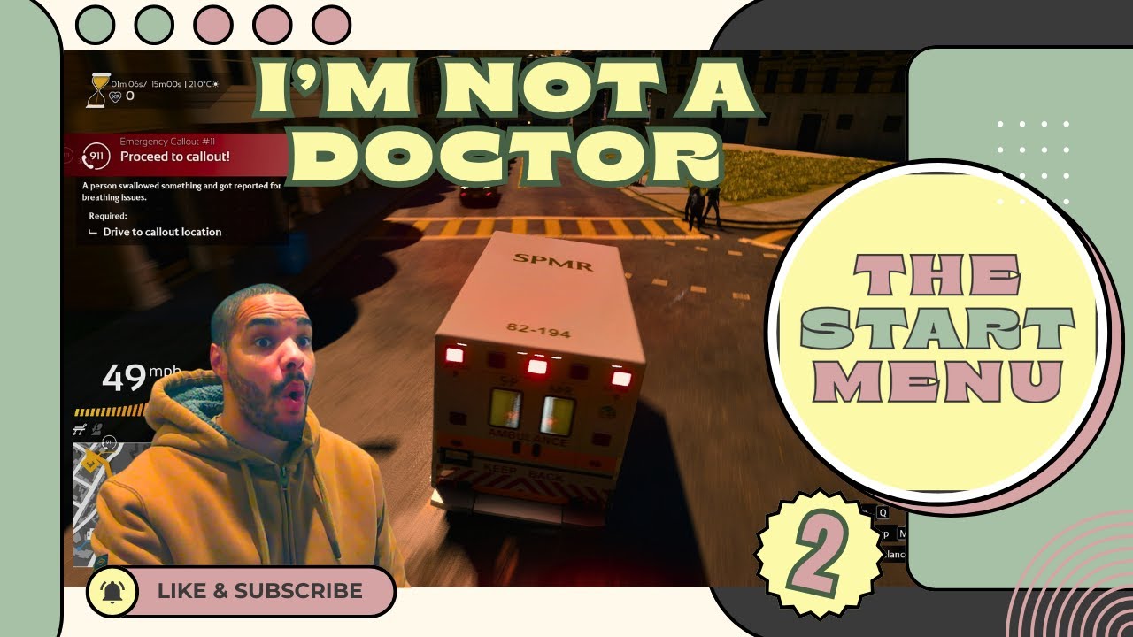 Ambulance Life Simulator Ep. 2 – I’m Definitely Not Qualified 🚑