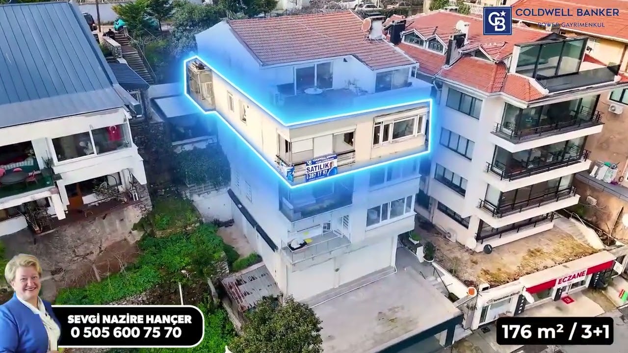 Fırsat Baltalimanı Satılık Deniz manzaralı Arakat bahçeli daire