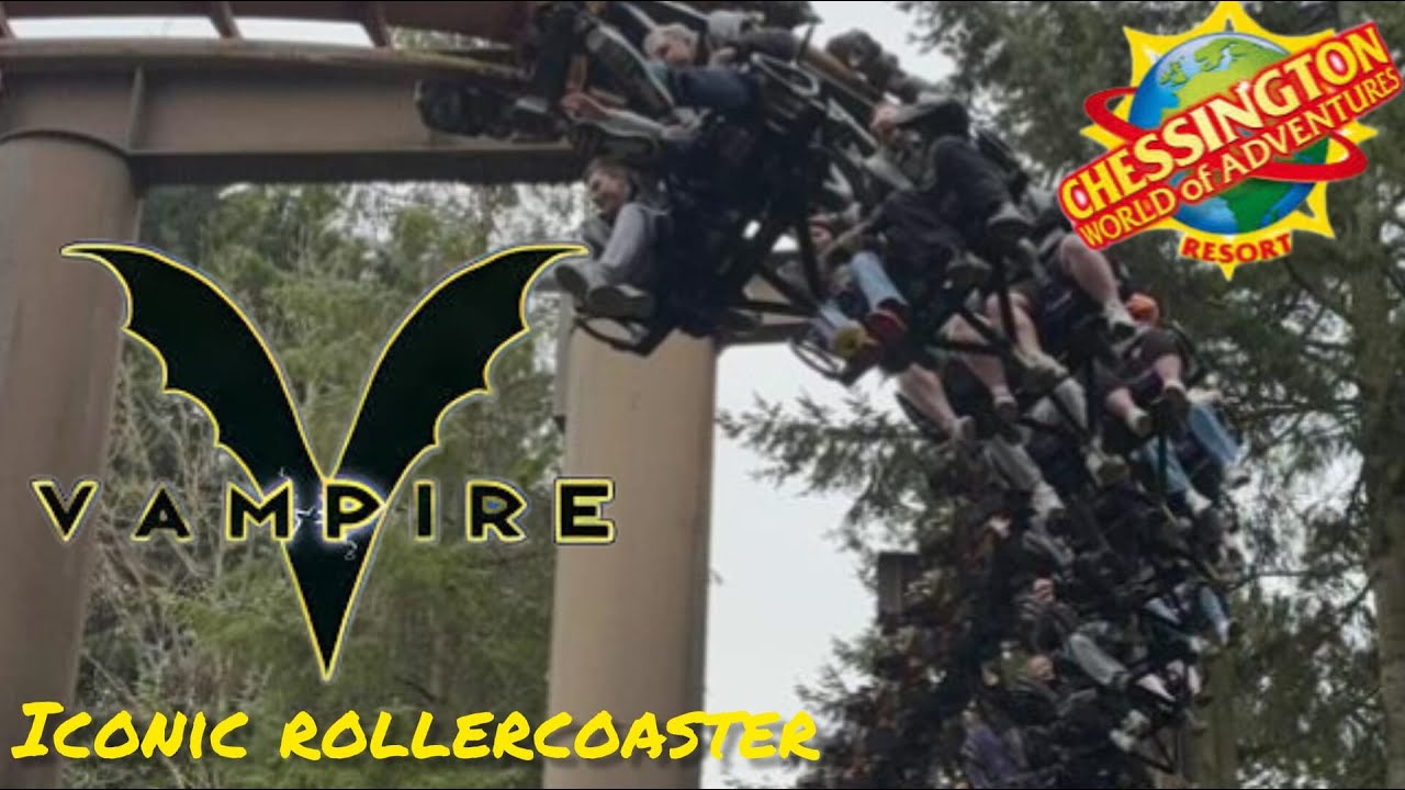 Vampire Roller Coaster 2025 | Chessington’s Iconic Suspended Ride
