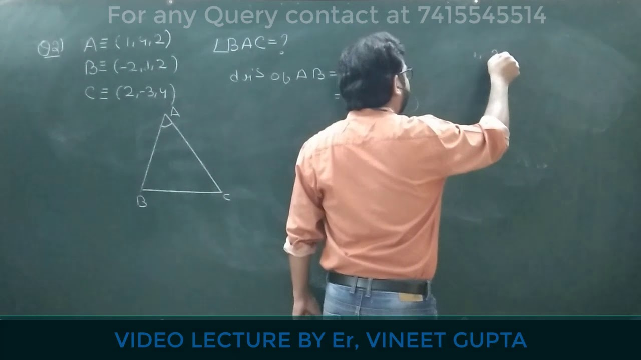 3 Dimensional Geometry Lecture 3