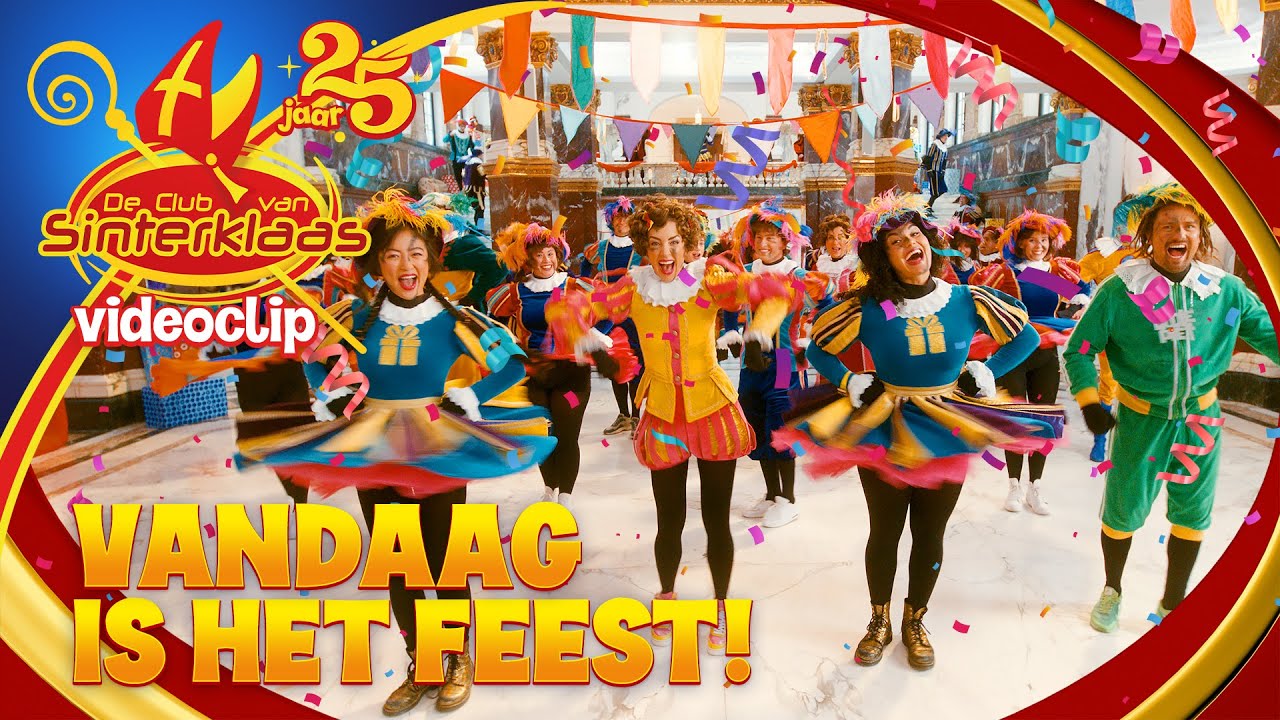 VANDAAG IS HET FEEST - DE CLUB VAN SINTERKLAAS *25 jaar* (2024) • VIDEOCLIP Het Grote Sneeuwavontuur