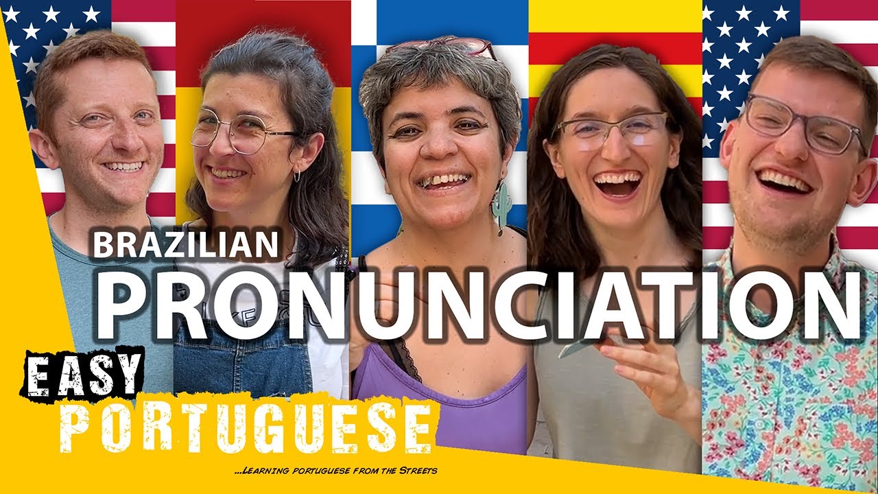 Foreigners Try To Pronounce The Names Of Brazilian Athletes | Easy Portuguese 125