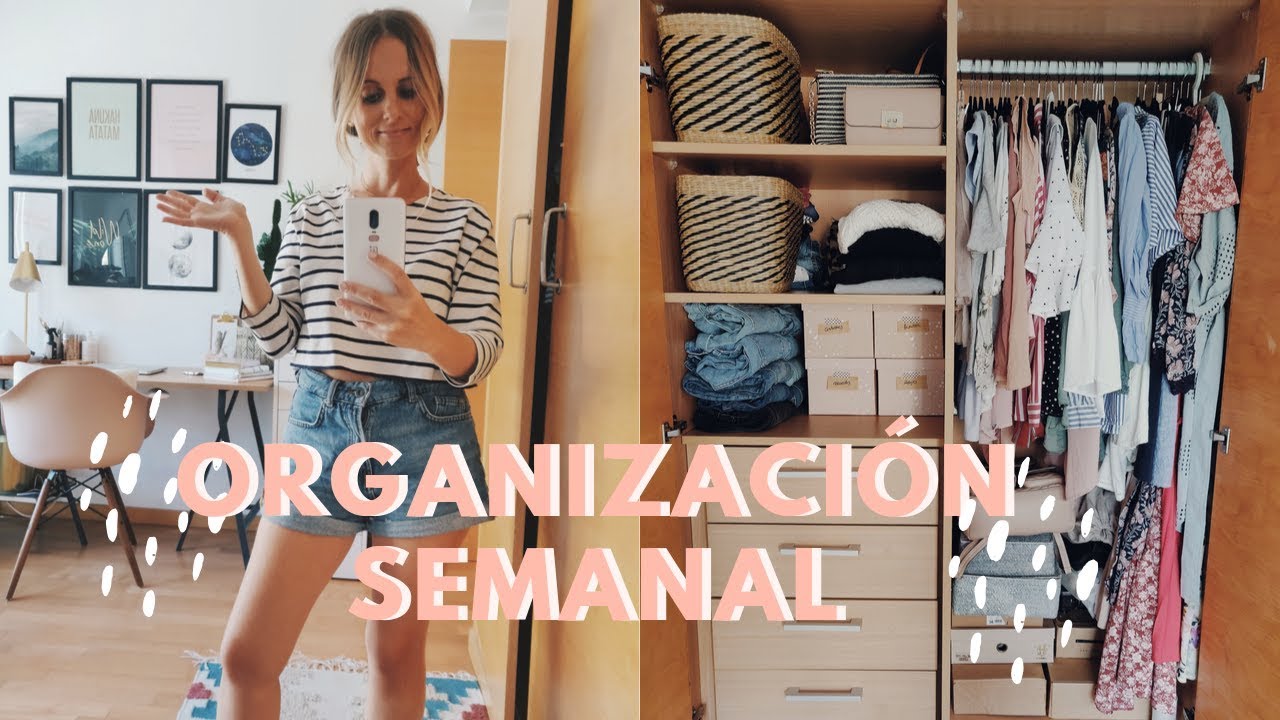 ✨Preparándome la semana: agenda, ropa, comida & belleza✨