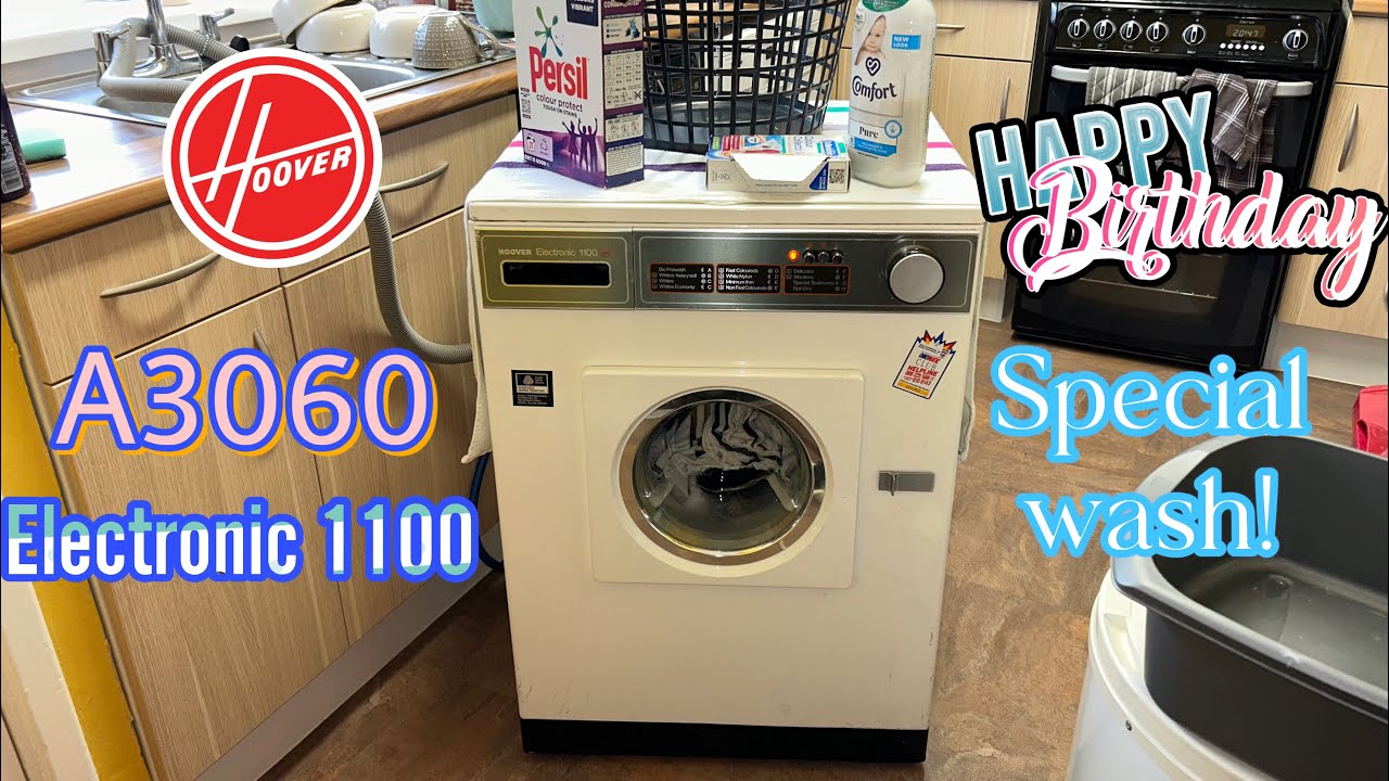 Hoover A3060 Electronic 1100 - Birthday Special Wash!