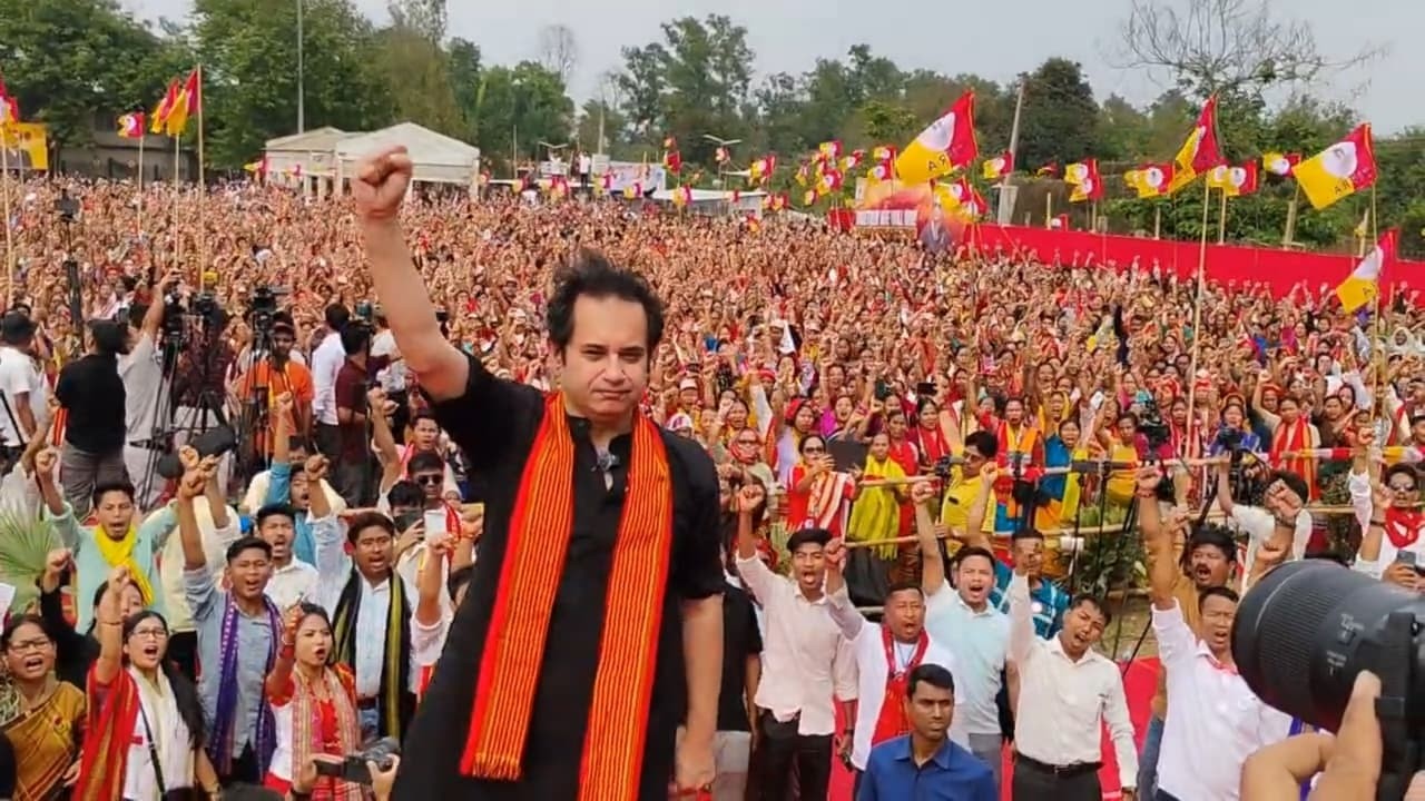 Mega Mass Gathering Tipra Motha Party | Khumulwng Motor Stand Ground