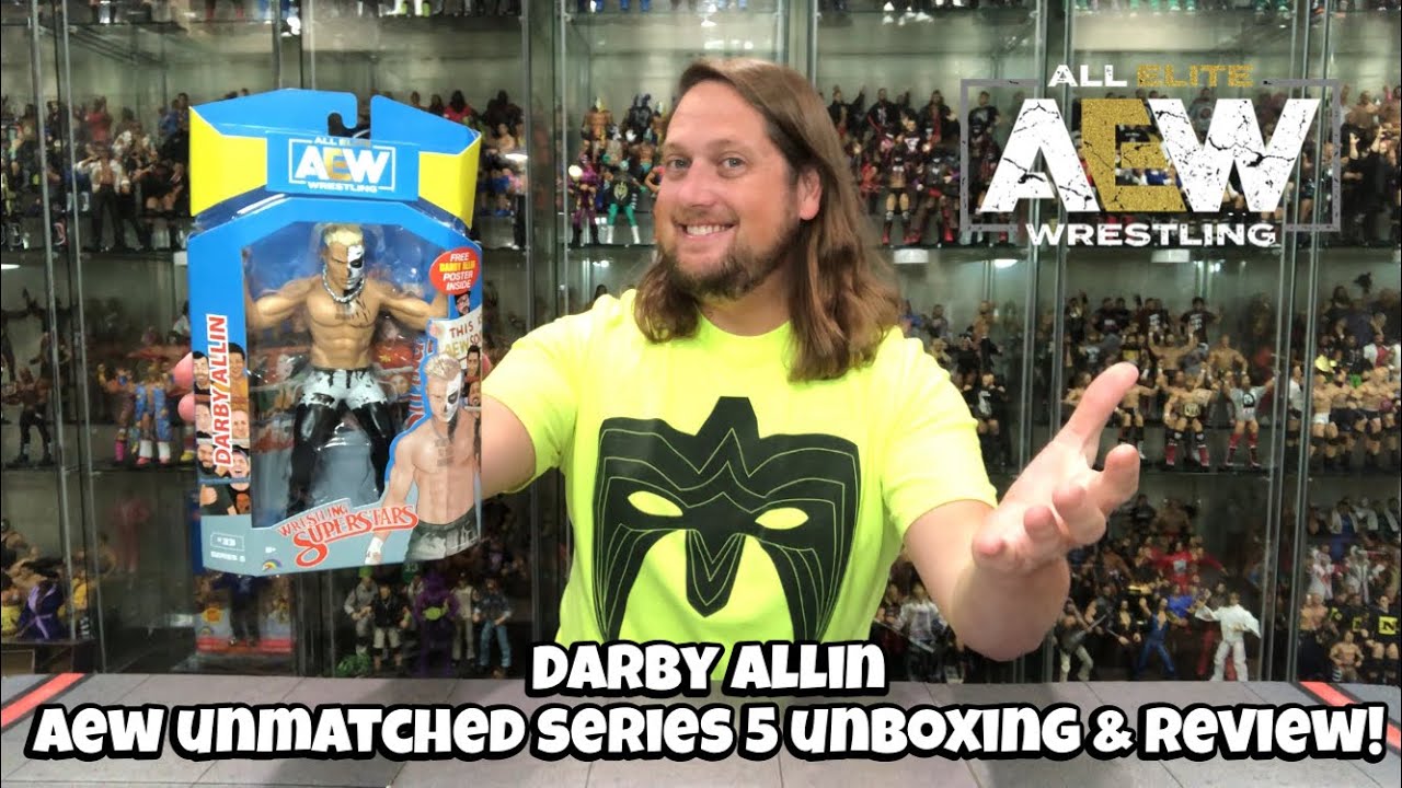Darby Allin LJN AEW Unmatched Series 5 Unboxing & Review!