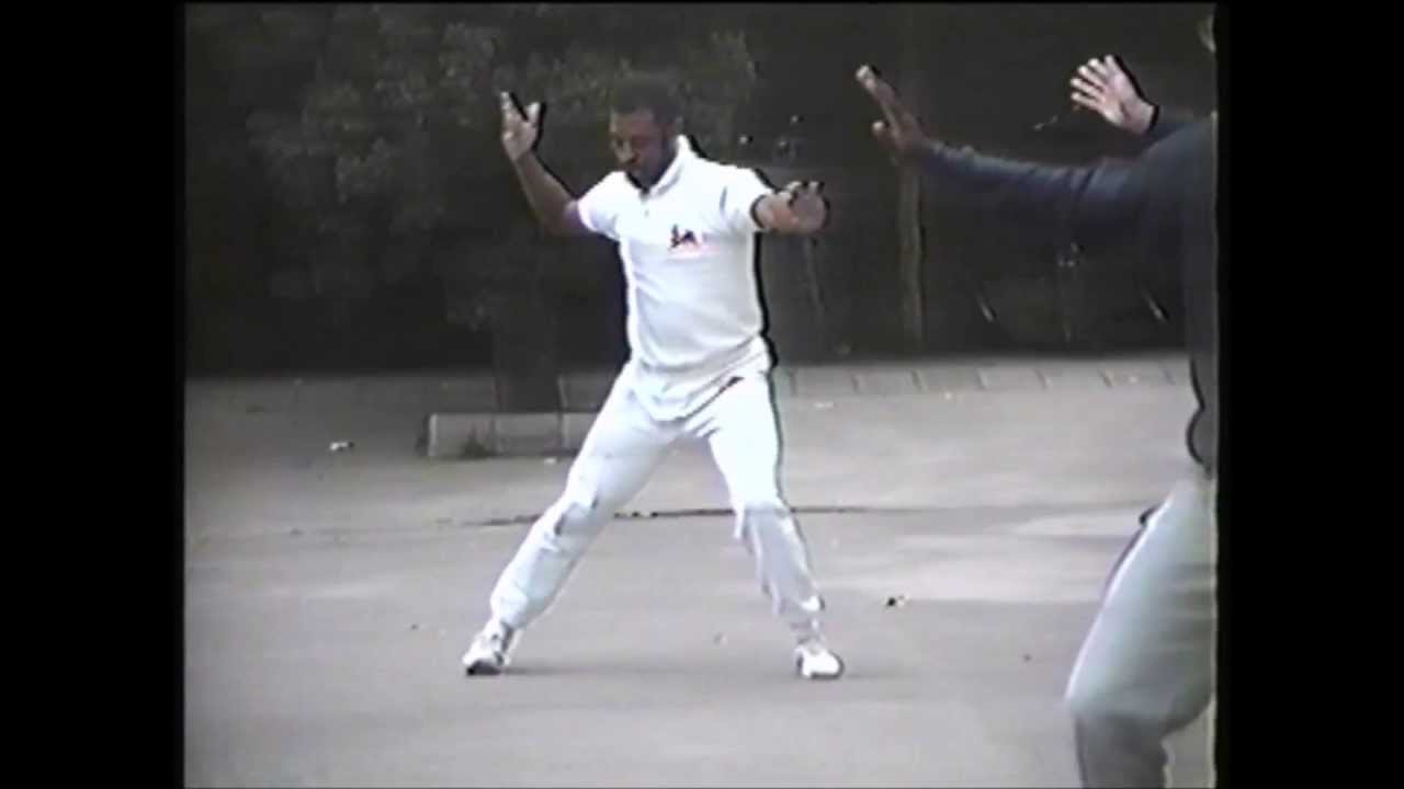 Dennis Brown, GGM Shaolin Wu Shu Kung Fu during CHINA TRIP 1988  practicing Chen Form
