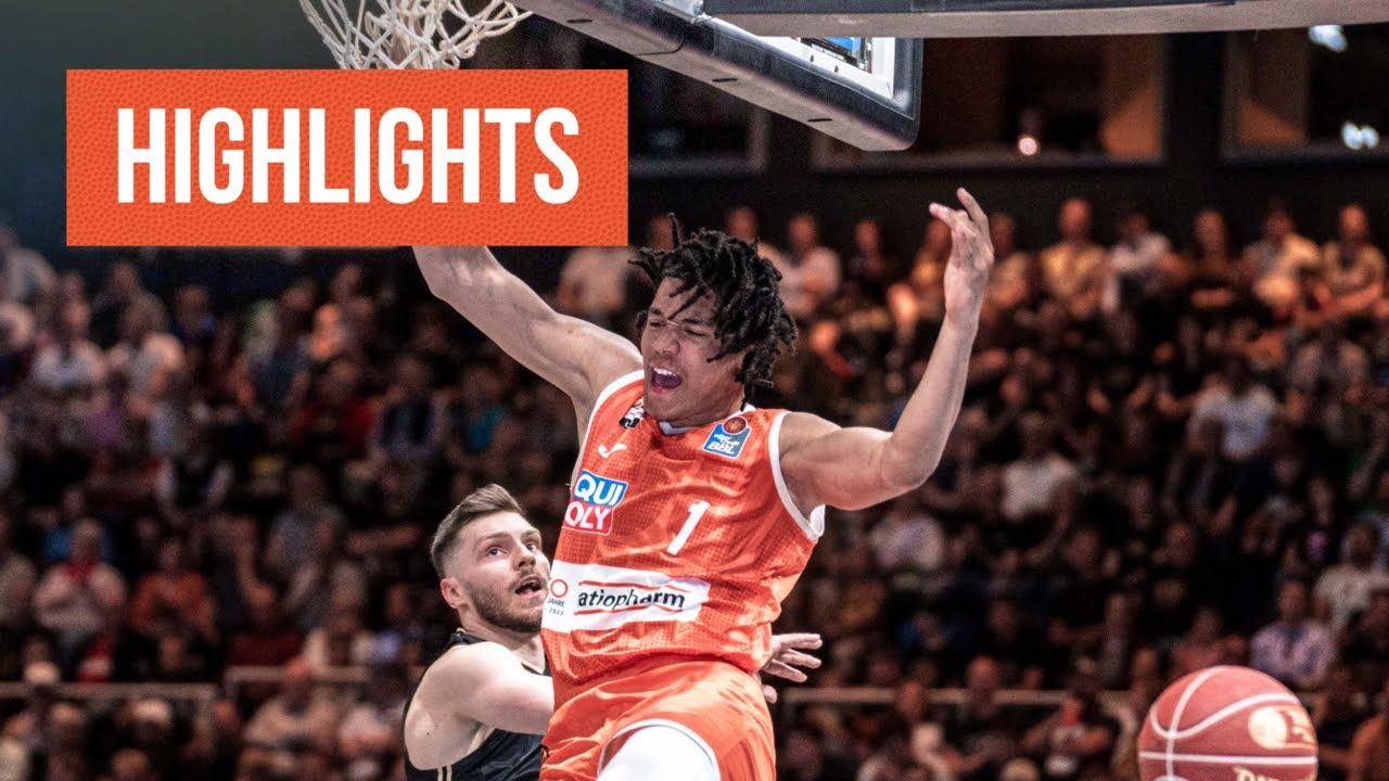 Highlights: Basketball Löwen Braunschweig - ratiopharm ulm (Saison 2023/24)