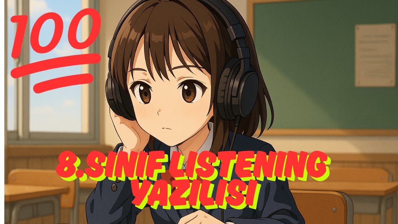 8.SINIF İNGİLİZCE 1.DÖNEM 2. LISTENING YAZILISI SORU VE CEVAPLARI