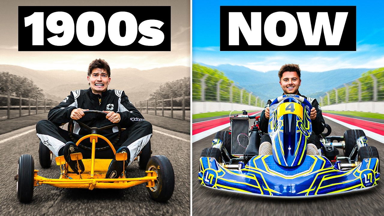 We Raced 100 Years Of Go Karts