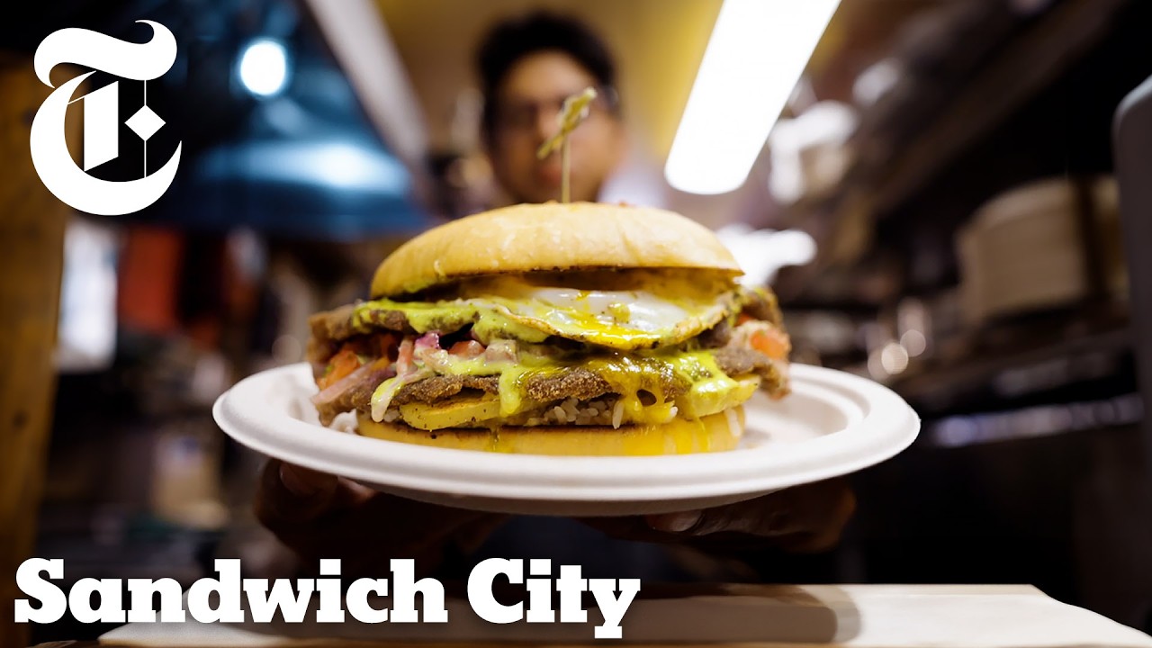 Самый редкий сэндвич в Нью-Йорке — боливийский | Sandwich City | NYT Cooking