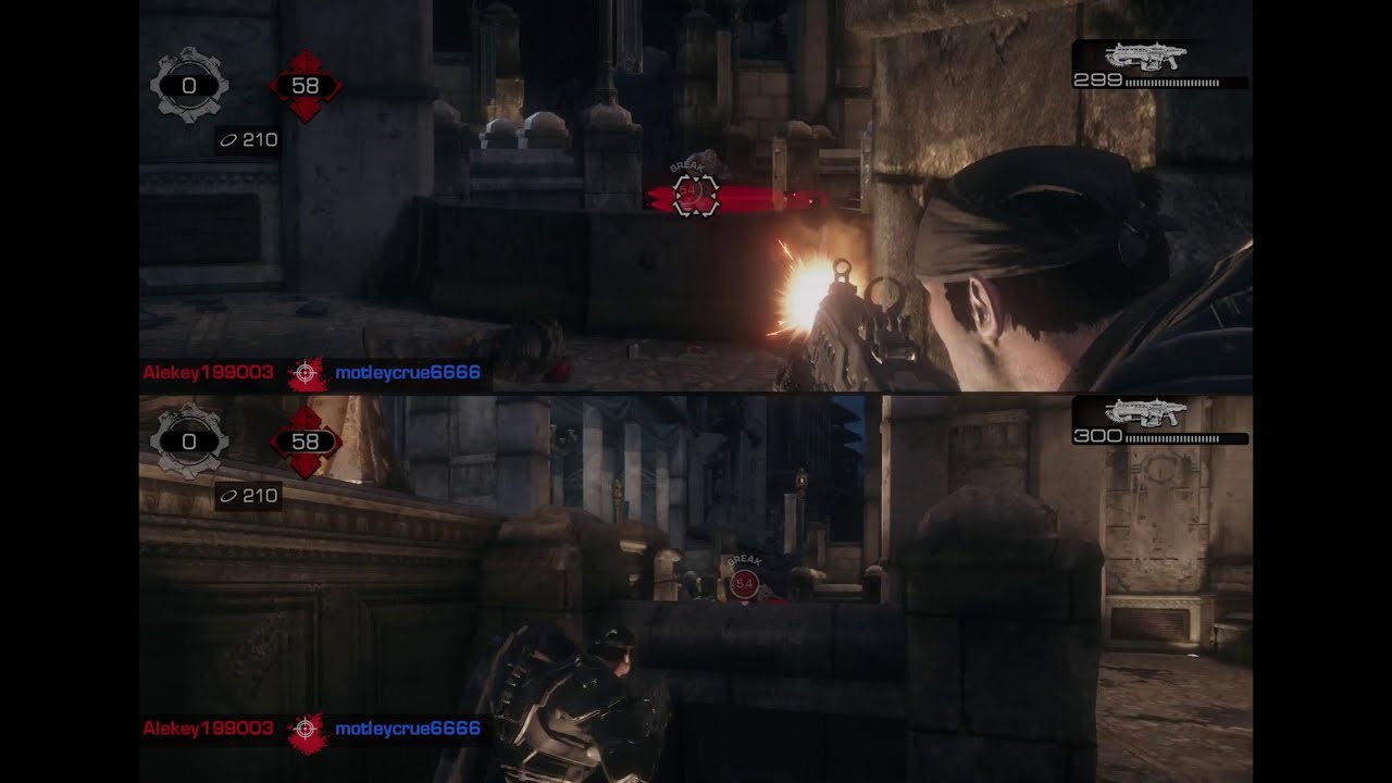Gears of War Reloaded (2025) Split-Screen Xbox Series X Versus Online