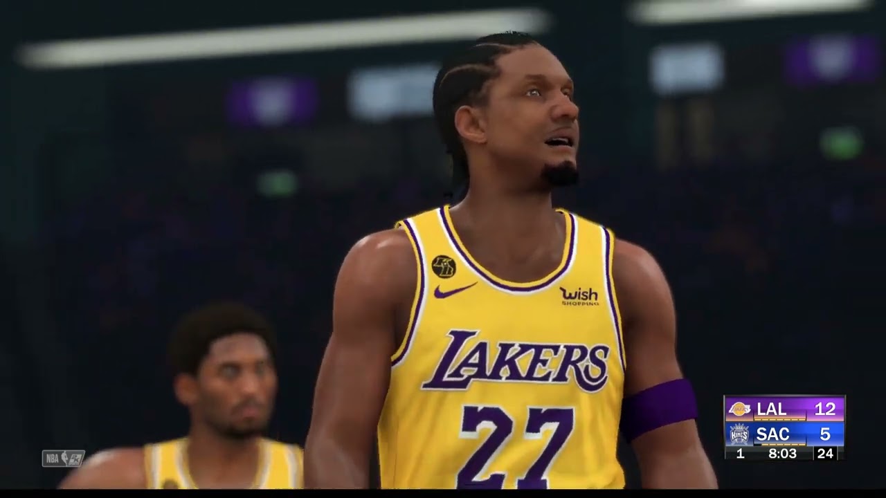 Los Angeles Lakers vs Saramento Kings (82/12) 2k21