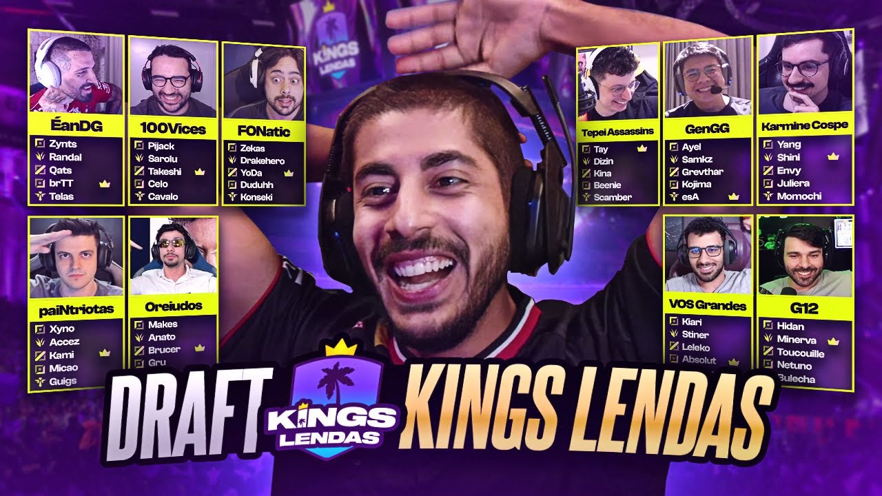 DRAFT DOS PRESIDENTES | KINGS LENDAS 3