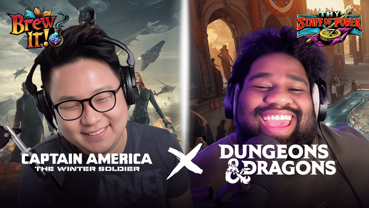 Trust NO ONE! A Captain America: The Winter Soldier D&D Homebrew! 🇺🇸💪🕵️
