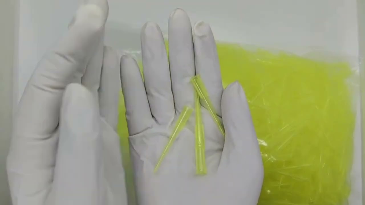 Universal 200µL Pipette Tips Unboxing Precision Liquid Handling for Research & Testing 1000 Pcs Bulk