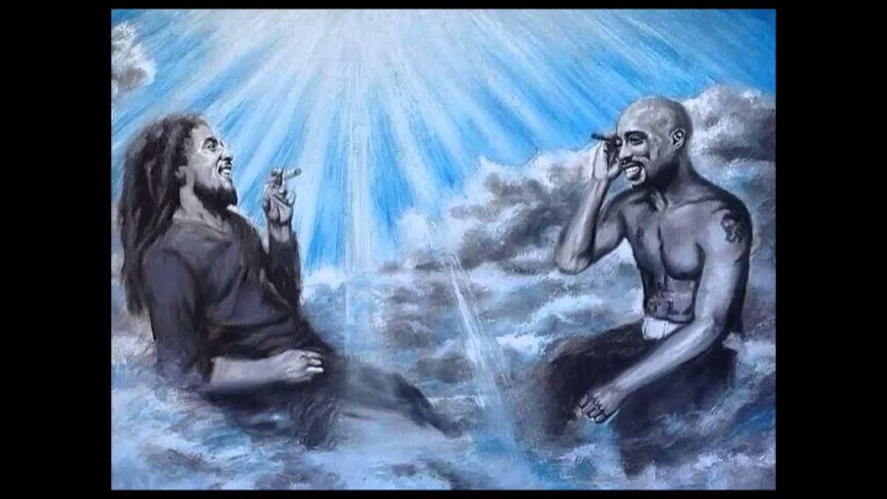 2Pac & Bob Marley - Away in paradise (Remix 2016)