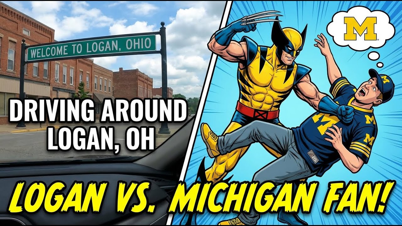 Driving around Logan, Ohio