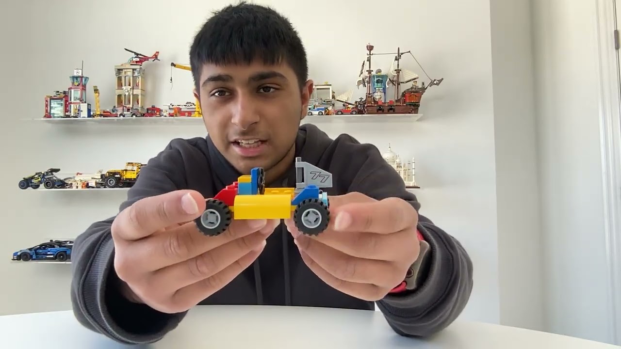 I showed you guys a custom Lego go kart