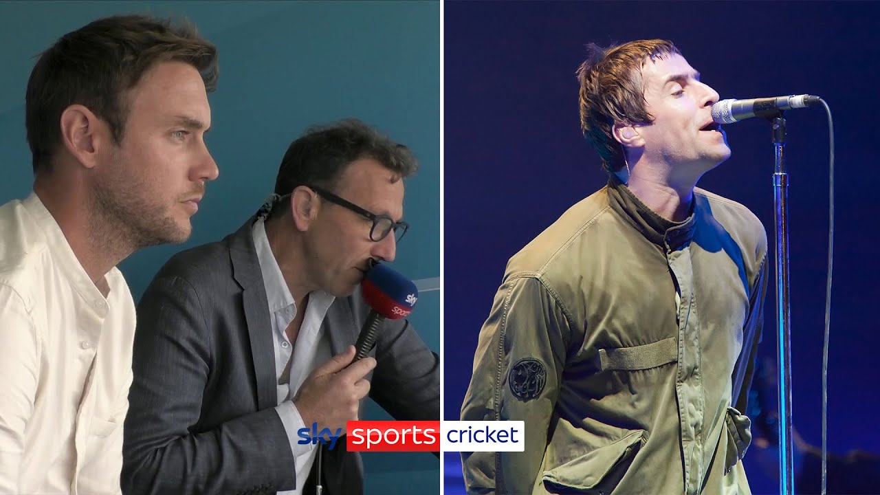How many Oasis song titles can you use in cricket commentary?🎤 | Broad and Atherton have a go