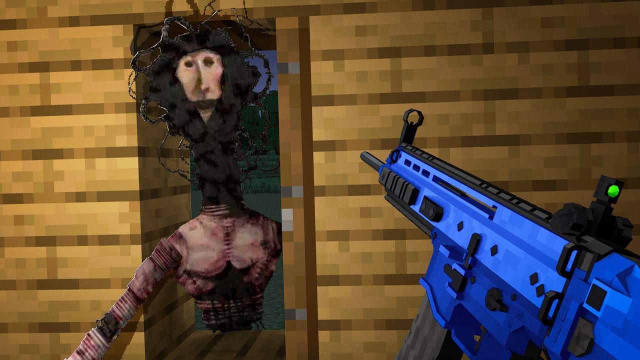 Hunting Minecraft's SCARIEST Horror Mods with Guns