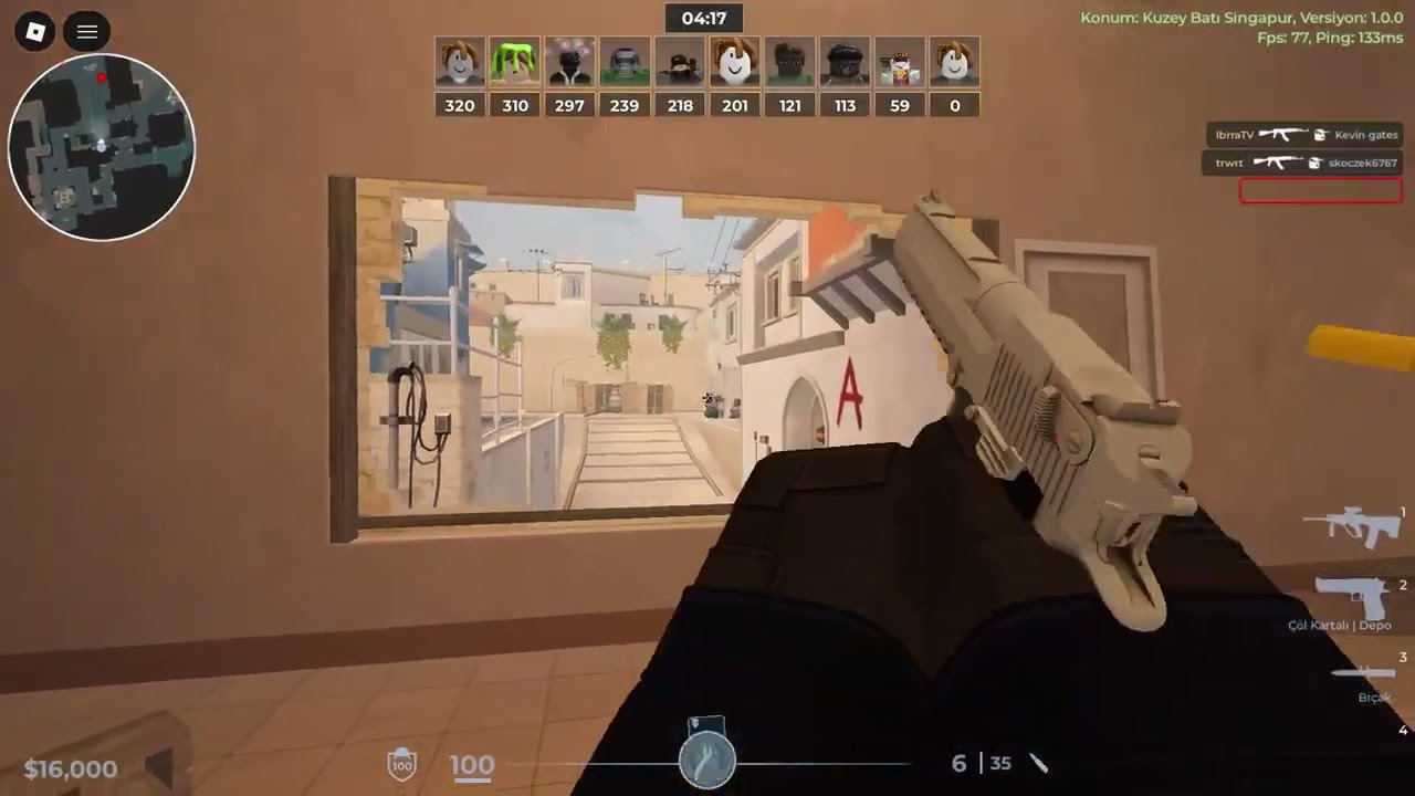 desert egale vuruşları Bloxstrike