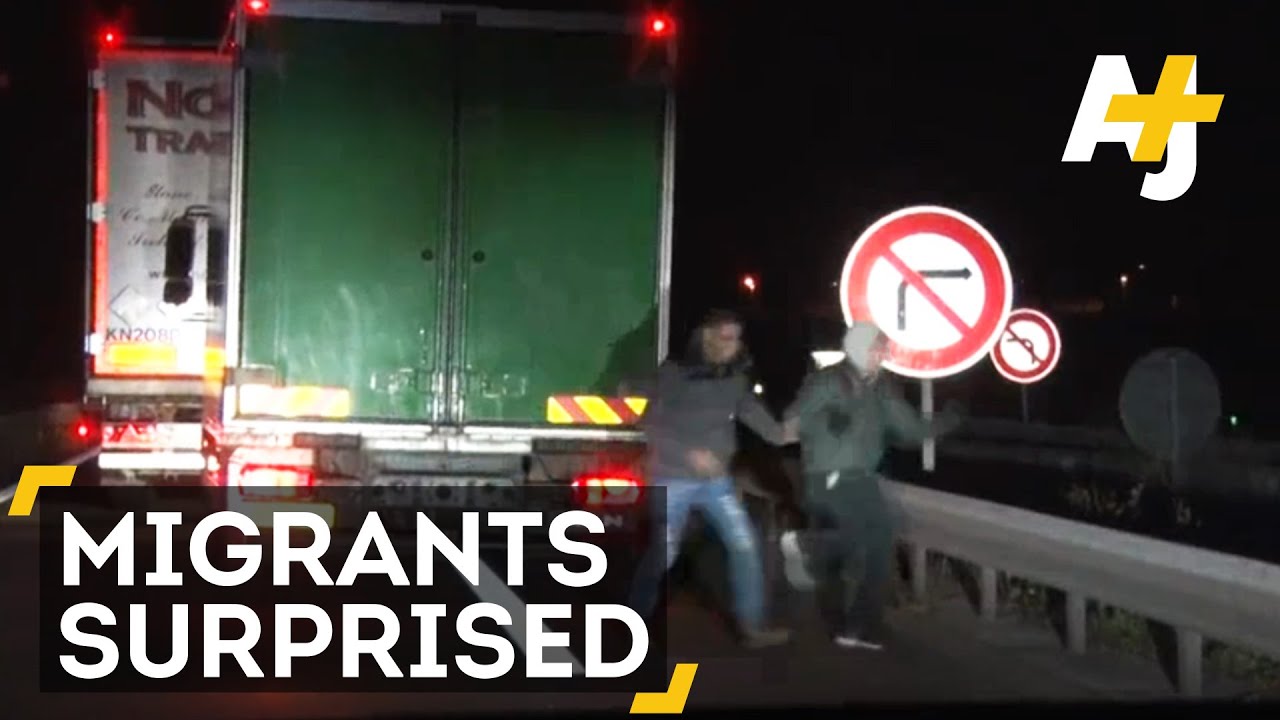 Migrants Find Big Surprise In Truck They Were Trying To Board