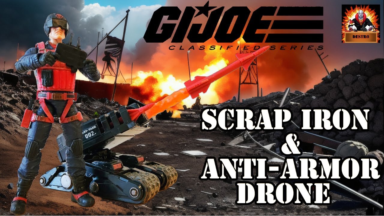 The Ultimate Tactical Duo: GiJoe Classified Scrap Iron & Anti-Armor Drone Review
