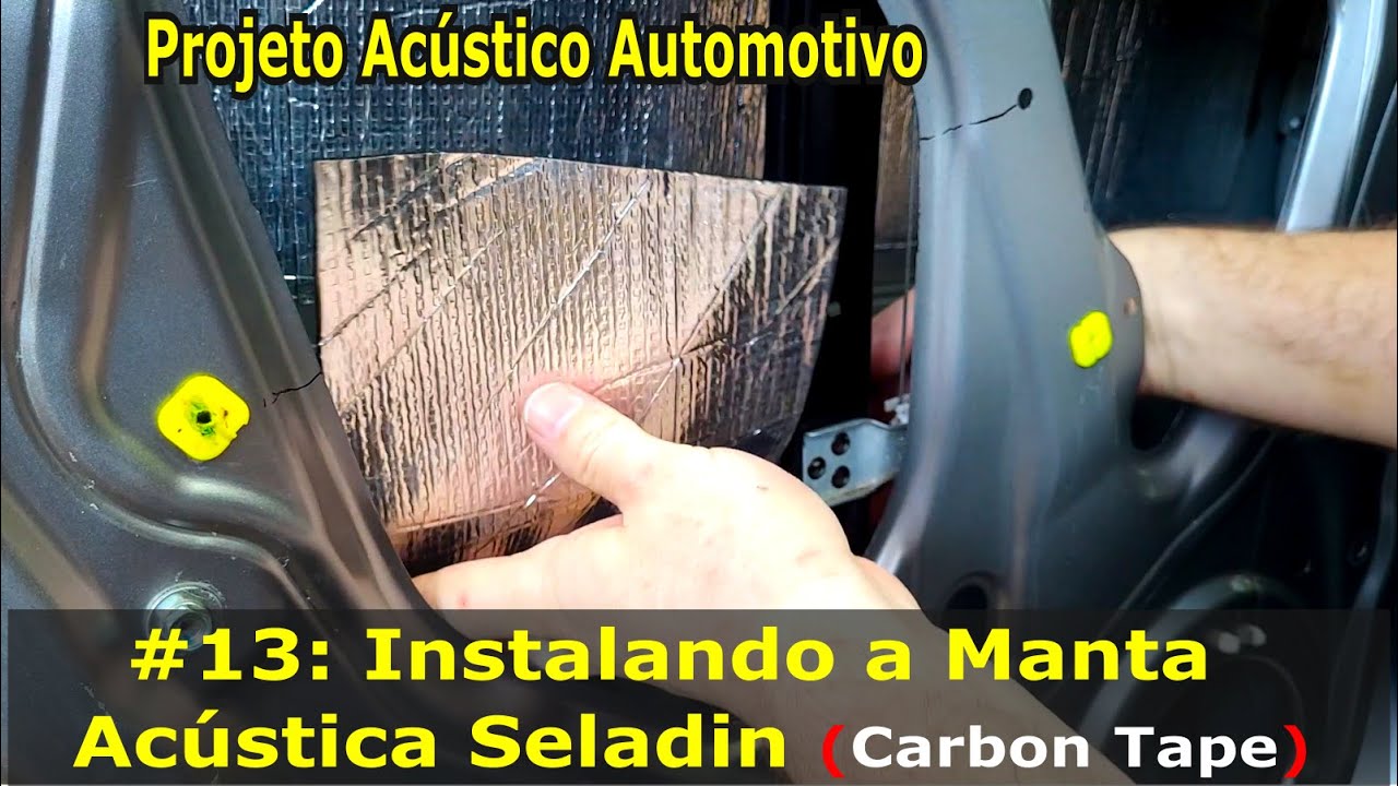 Como Instalar Manta Acústica Automotiva 