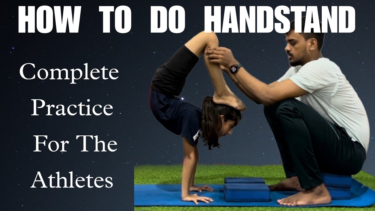 How To Do Handstand/Handstand For Athletes/Handstand Asana Practice/Handstand Technique-Yoga Saathi