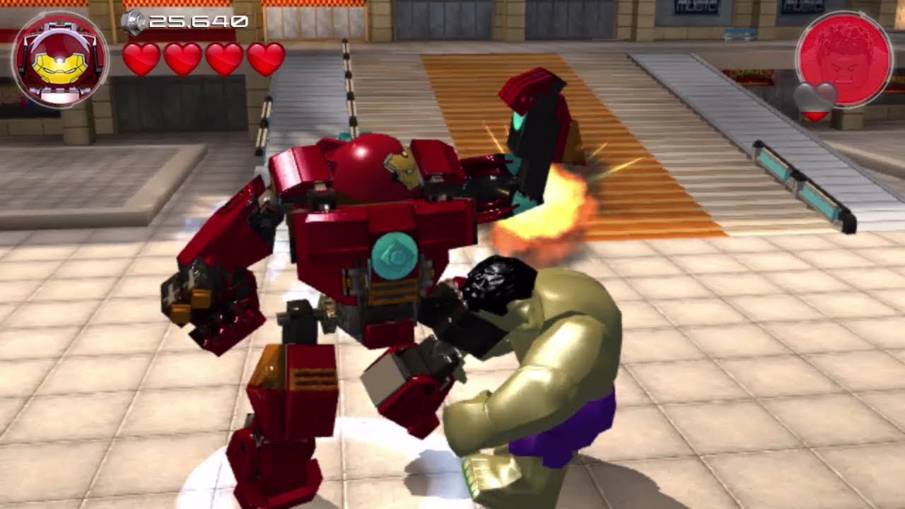 LEGO Marvel’s Avengers (PS Vita/3DS/Mobile) Hulkbuster vs Hulk - Free Play