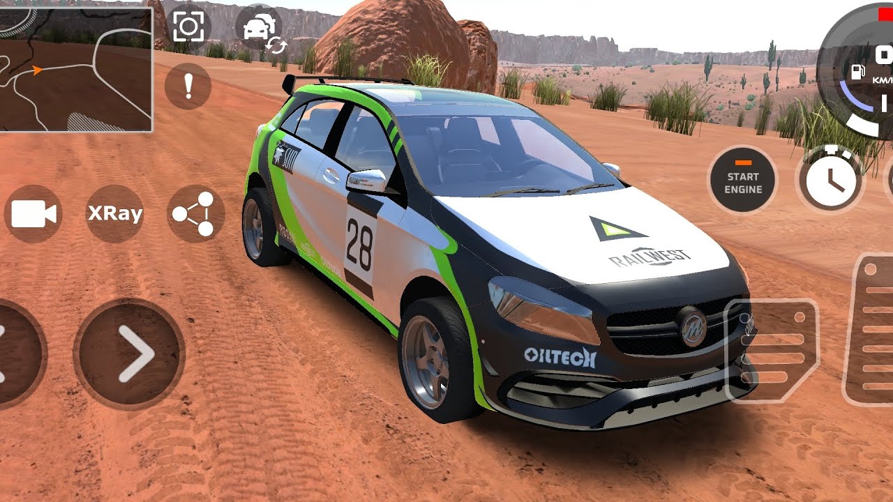Rally Car Runs, Suspension and Terrain Testing | DriveCSX Crash Simulator #emarigotgame #drivecsx