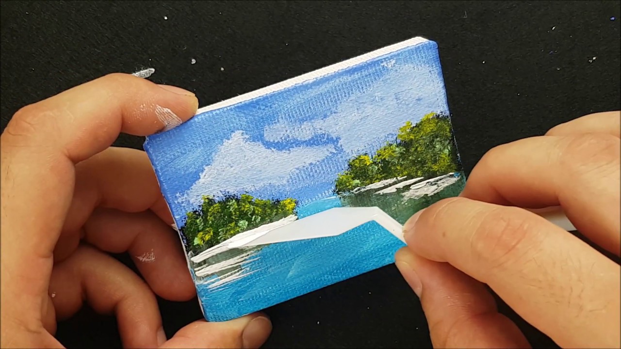 BLUE LAGOON - MASart 1 | Acrylic | Acrylic Painting