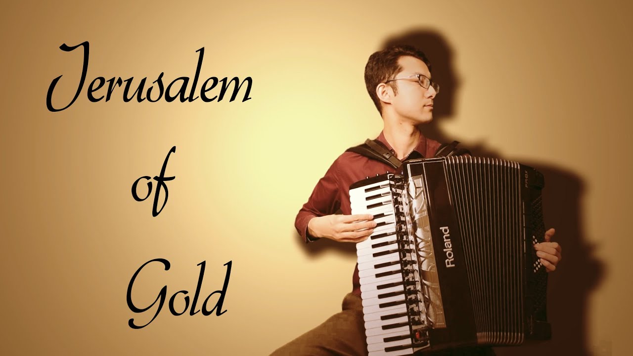 【V-Accordion】Hillel Plays the Jewish Soul | Jerusalem of Gold
