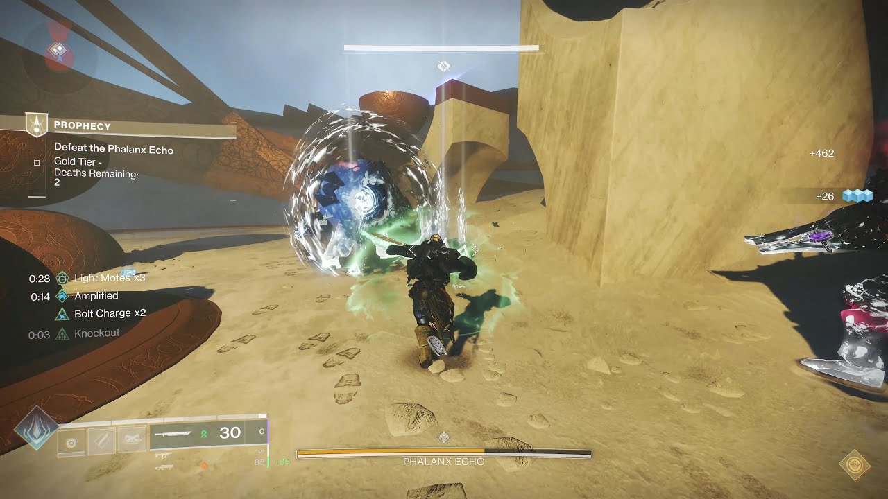 Solo Ultimatum Prophecy - Phalanx Echo (The Safe Way) [Destiny 2 Rite of the Nine]