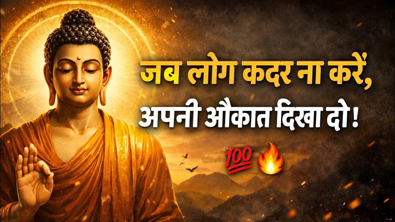 “When They Don’t Value You, Show Your Worth.” 💯🔥#buddhvaani #hindimotivation #dailymotivation
