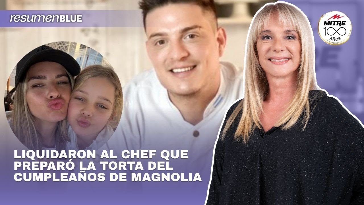 Destrozaron al chef que preparó la torta de cumpleaños de Magnolia Vicuña e ingresó al Resumen Blue